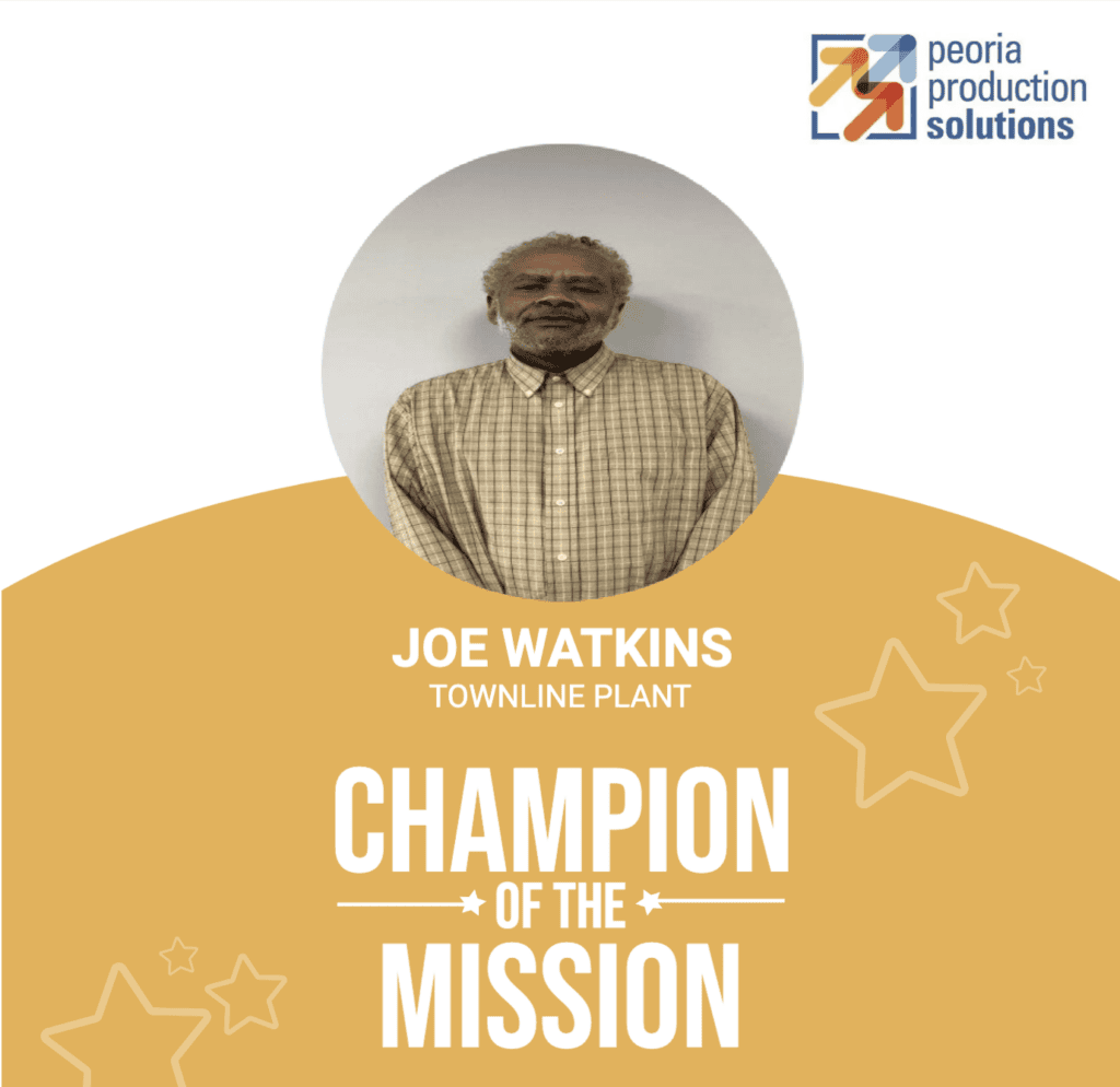 Joe Watkins is a mission champion